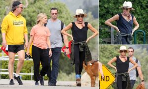Meghan Markle Spotted Hiking With Friends Near Montecito Mansion