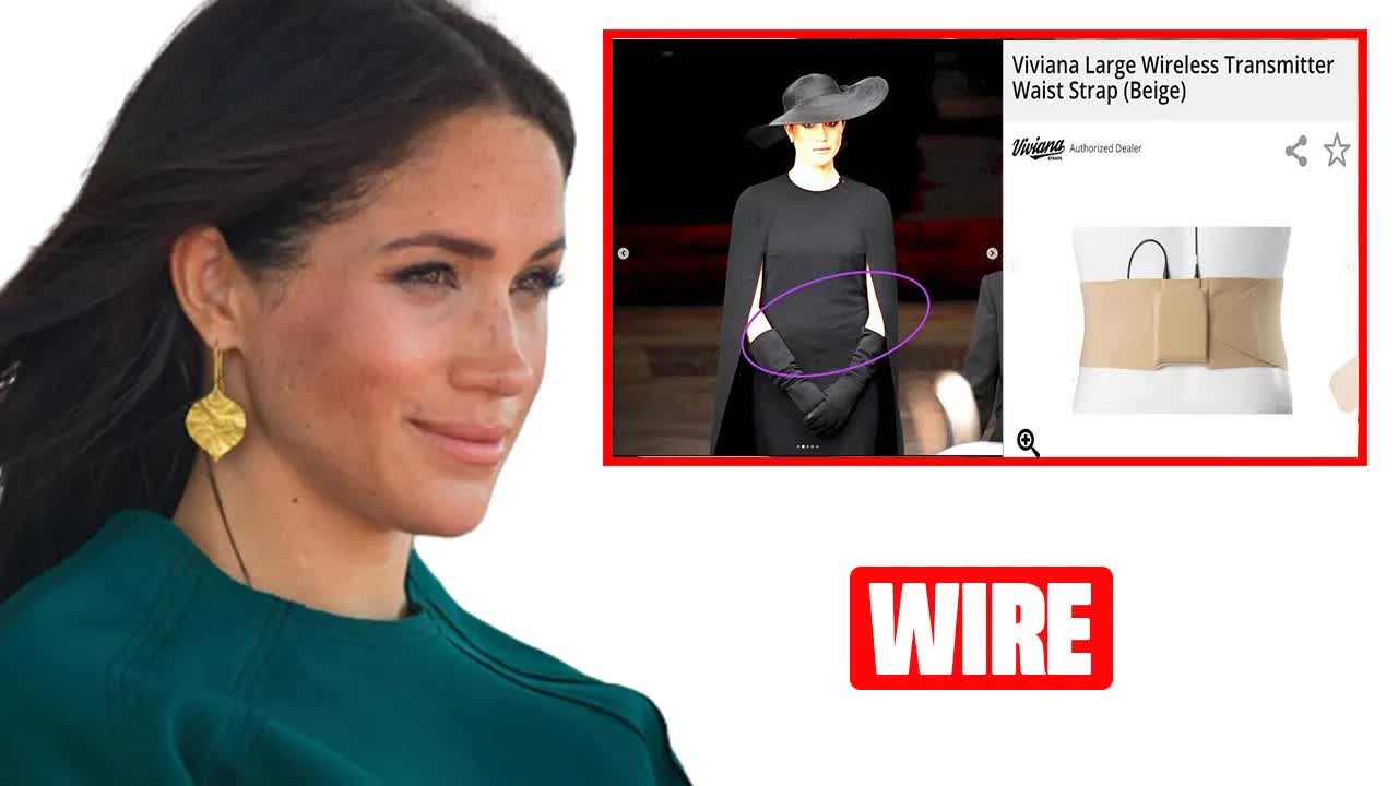 Meghan Markle Wears Microphone at Queen’s Funeral for Rumored Netflix ...