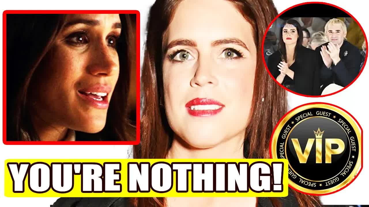 Princess Eugenie Shines at Dior’s Paris Fashion Week Show, While Meghan