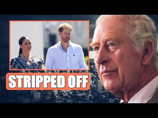 **Prince Harry and Meghan Markle Left Out as King Charles Makes Major ...