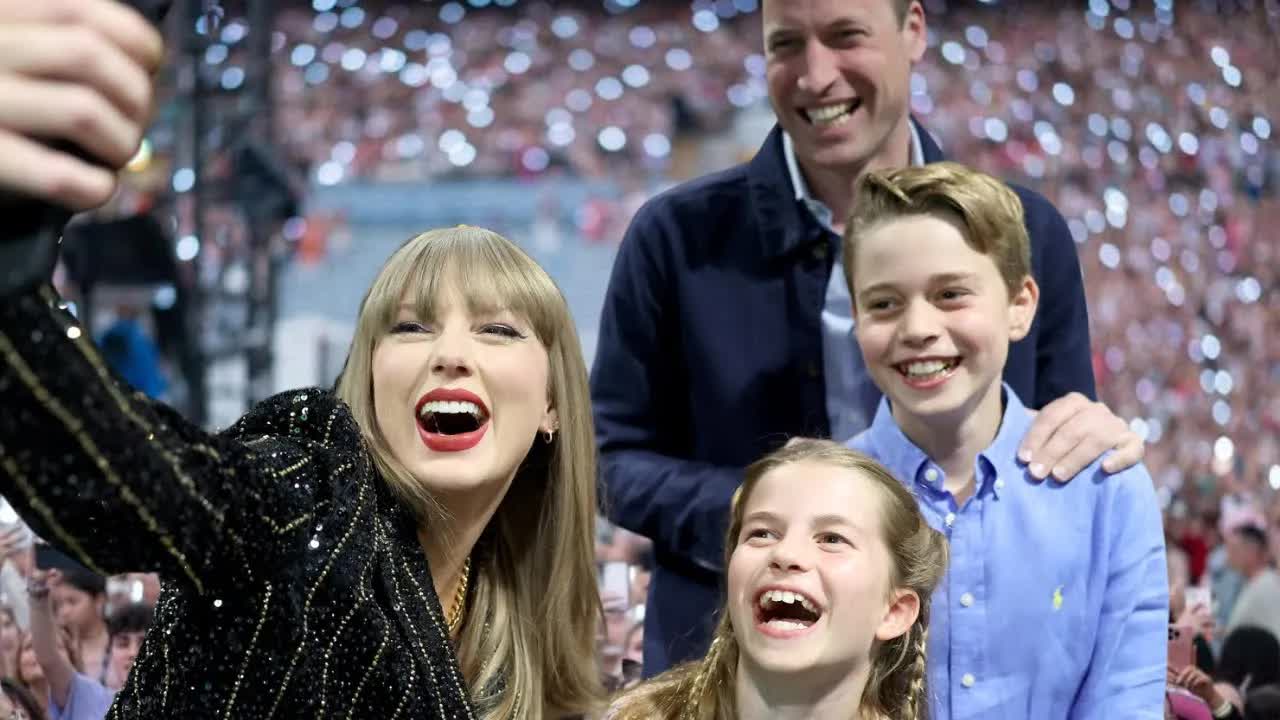 Princess Charlotte, Prince George, and Prince William’s Joyful Selfie ...