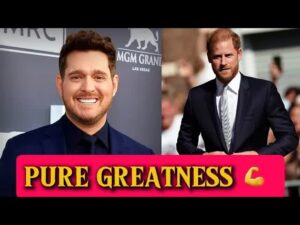 A Royal Connection: The Heartwarming Friendship Between Michael Bublรฉ and Prince Harry