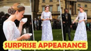 Katherine’s Timeless Elegance Shines at British Embassy Tea Party