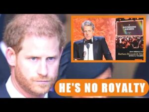 Royal Tantrum: Prince Harry’s Unruly Outburst at the Governor’s Awards