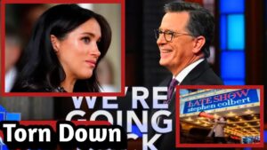 Stephen Colbert’s Sharp Questions Leave Meghan Markle Squirming