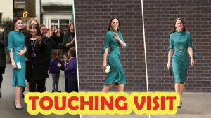 Princess Catherine Charms Lavender Primary School with Surprise Visit