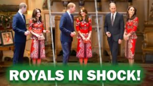 Catherine’s Dazzling Return: A Royal Welcome Wrapped in Red
