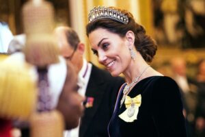Princess Catherine Stuns in Alexander McQueen at Buckingham Palace Reception