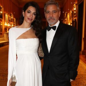 Catherine Shines in White at Buckingham Palace Luncheon
