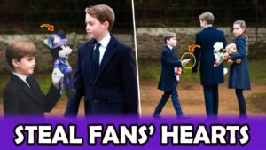 A Heartwarming Christmas: Prince Louis Spreads Joy to Prince George