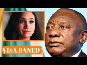 Meghan Markle’s South Africa Visit Sparks Outrage and a Lifetime Ban