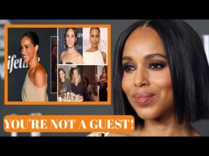 A Night to Remember: Meghan Markle’s Uninvited Crash at Kerry Washington’s Birthday Bash