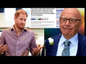 A Legal Showdown: Prince Harry vs. the Murdoch Empire